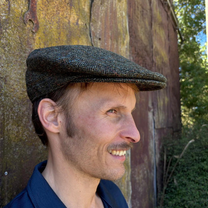 Hills Hats Warrington Tweed Traditional Cheesecutter (HH259)