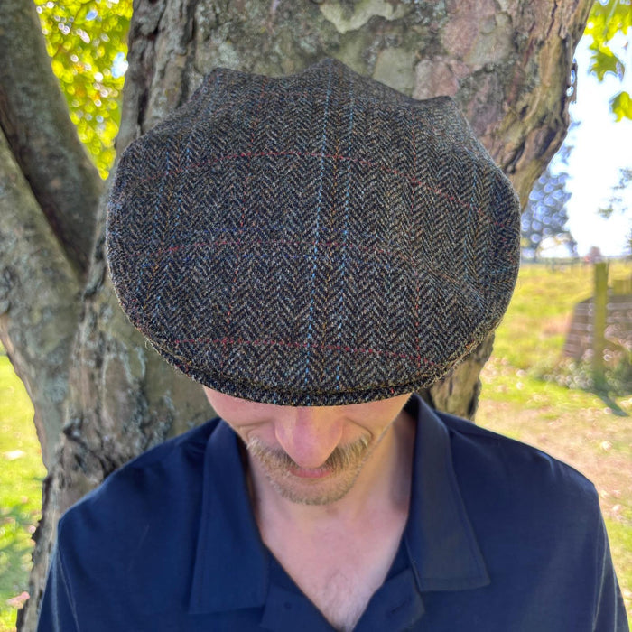 Hills Hats Warrington Tweed Traditional Cheesecutter (HH259)