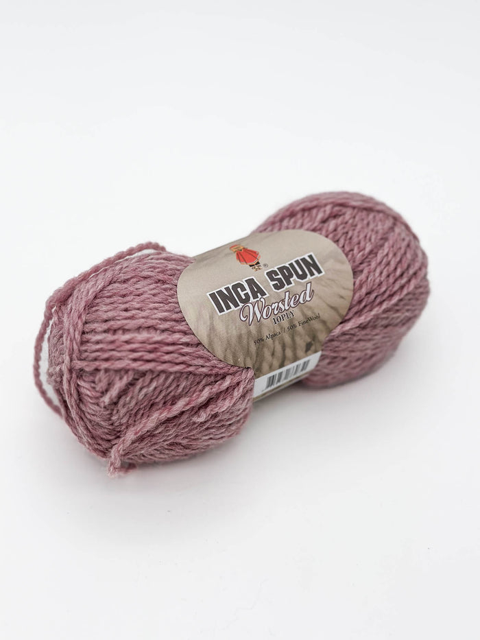 10ply Pink Melange / Without Needles
