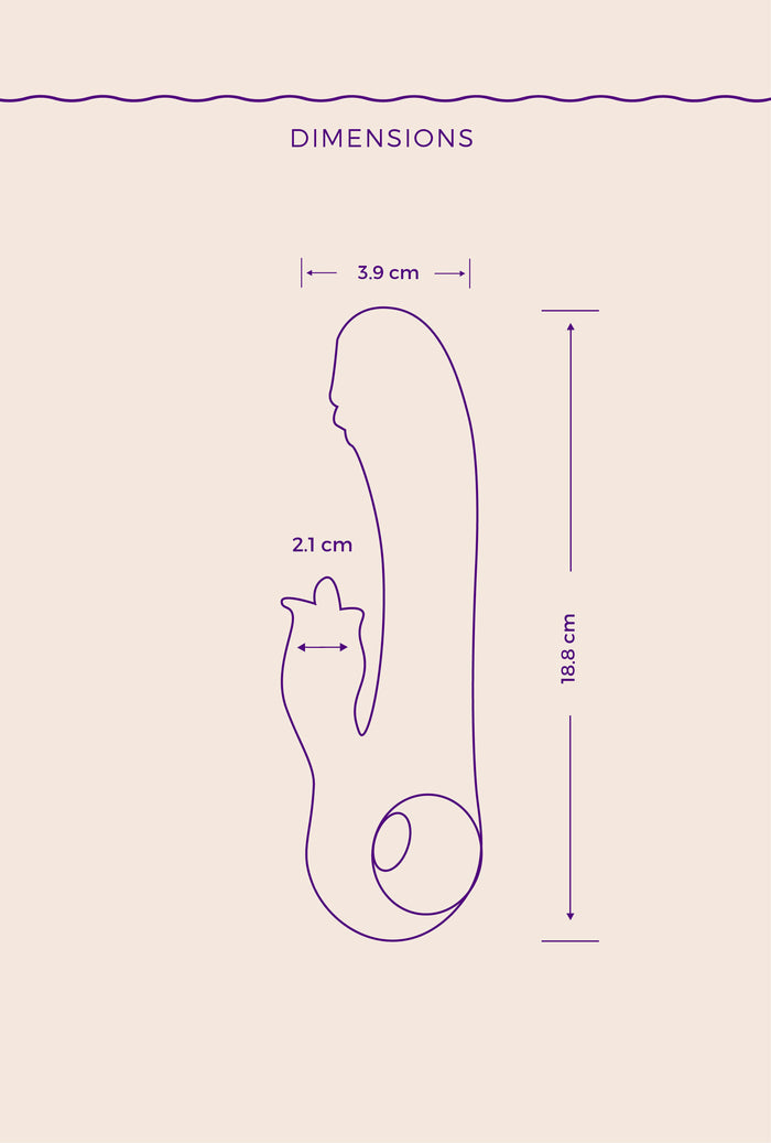 [HONEYGLAZE] Ultimate Pleasure Warming Vibrator