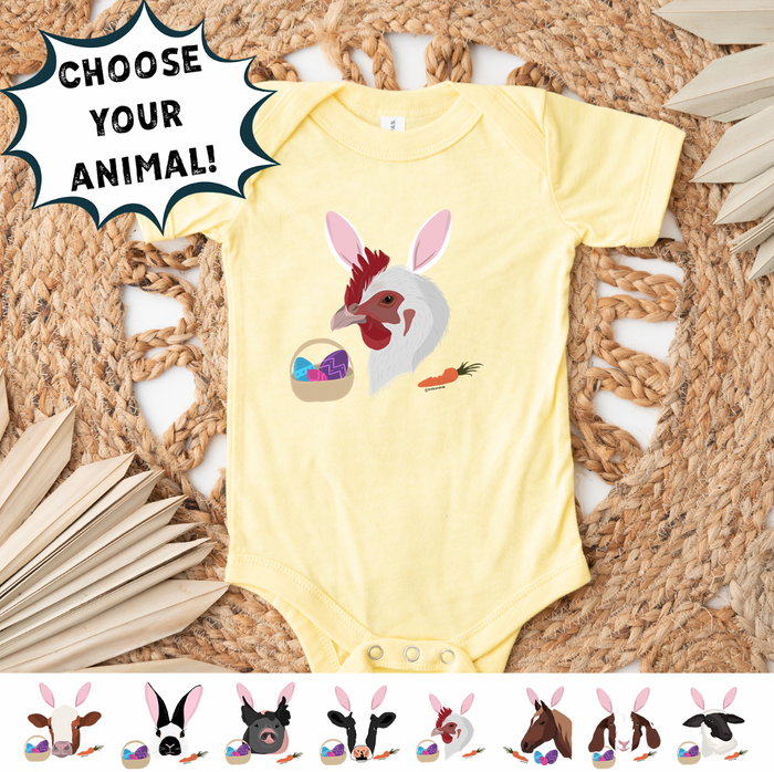 HOPPY EASTER ANIMALS- CHOOSE YOUR ANIMAL – Infant/Toddler/Youth