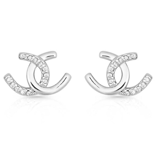 Horseshoe Happiness Post Earrings