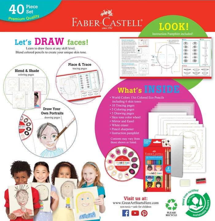 How To Draw Faces Art Set