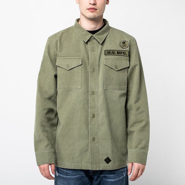 H&V Standard Issue Lightweight Shirt Jacket - Heroes & Villains-Heroes & Villains-Shacket