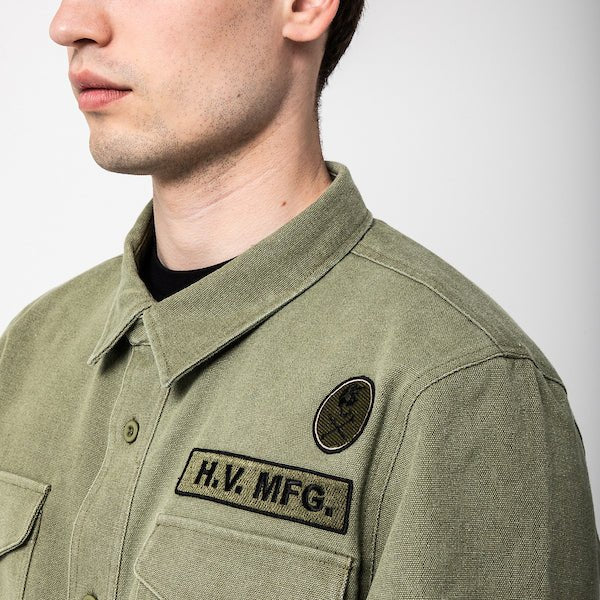 H&V Standard Issue Lightweight Shirt Jacket - Heroes & Villains-Heroes & Villains-Shacket