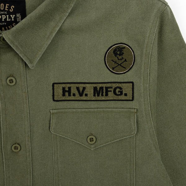H&V Standard Issue Lightweight Shirt Jacket - Heroes & Villains-Heroes & Villains-Shacket
