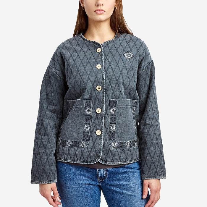 Imperial Women's Quilted Jacket - Heroes & Villains-Star Wars-Quilted Jacket