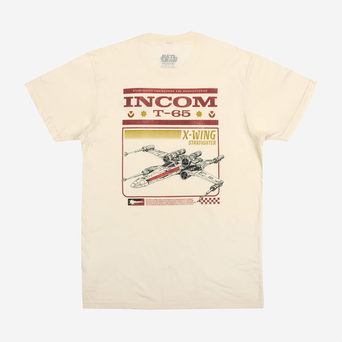 Incom T-65 Classic Comfort Tee - Heroes & Villains-Star Wars-T-Shirt
