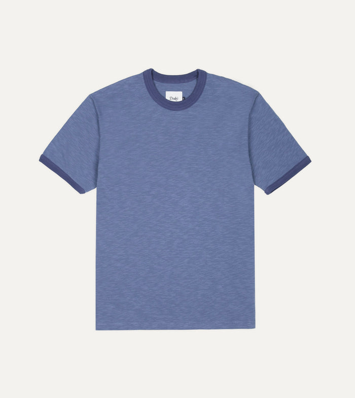 Indigo Tonal Ringer T-Shirt