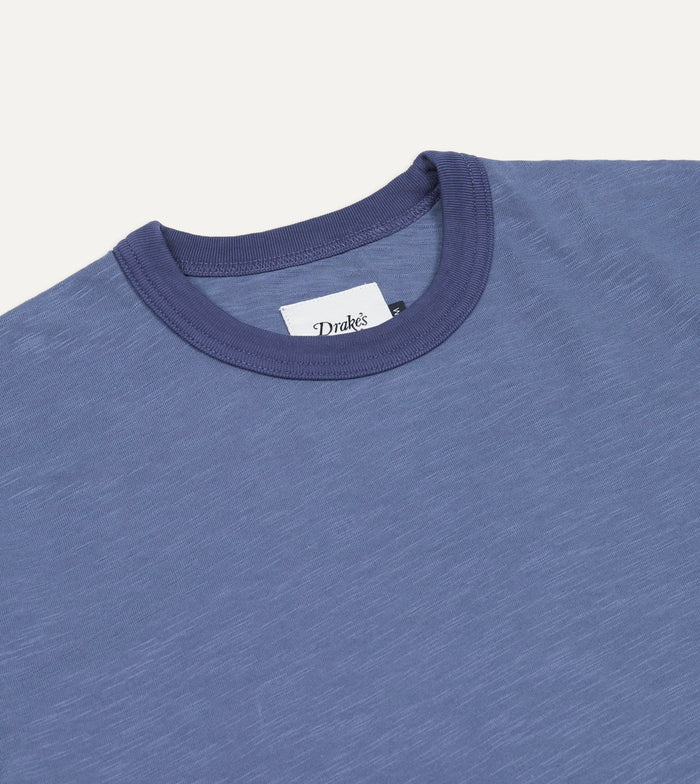 Indigo Tonal Ringer T-Shirt