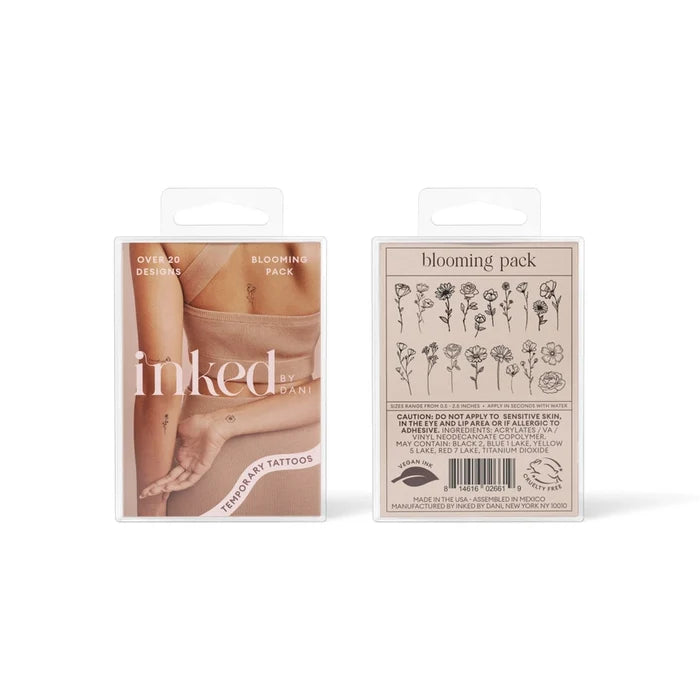 INKED by Dani Temporary Tattoos