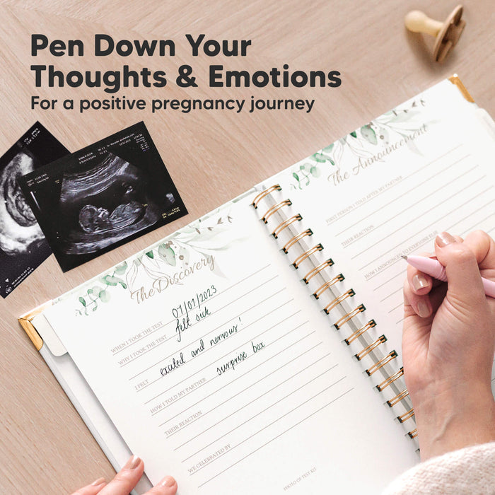 Pen Down Your Thoughts & Emotions: For a positive pregnancy journey