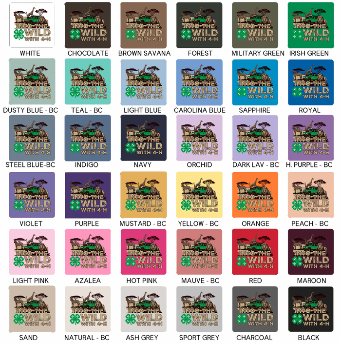 Into The Wild With 4-H– Hoodie