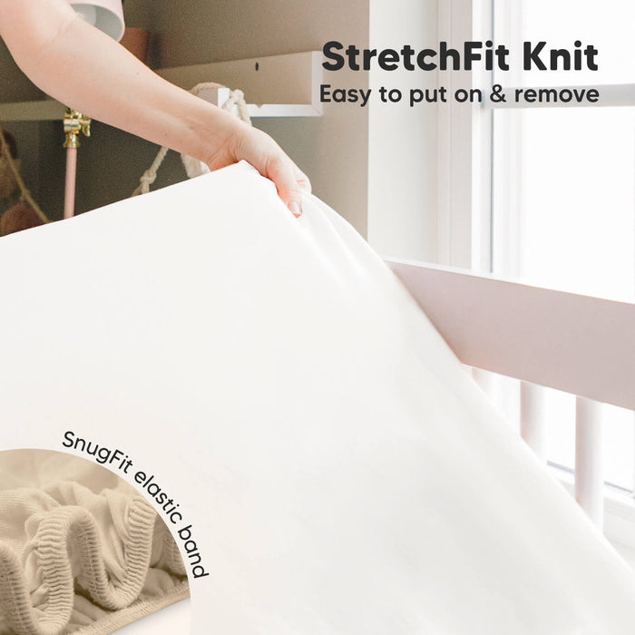 StretchFit Knit - Easy to put on & remove (SnugFit elastic bands)