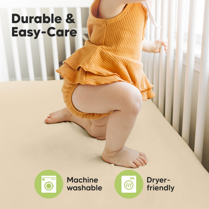 Durable & Easy-Care - Machine washable and Dryer-friendly