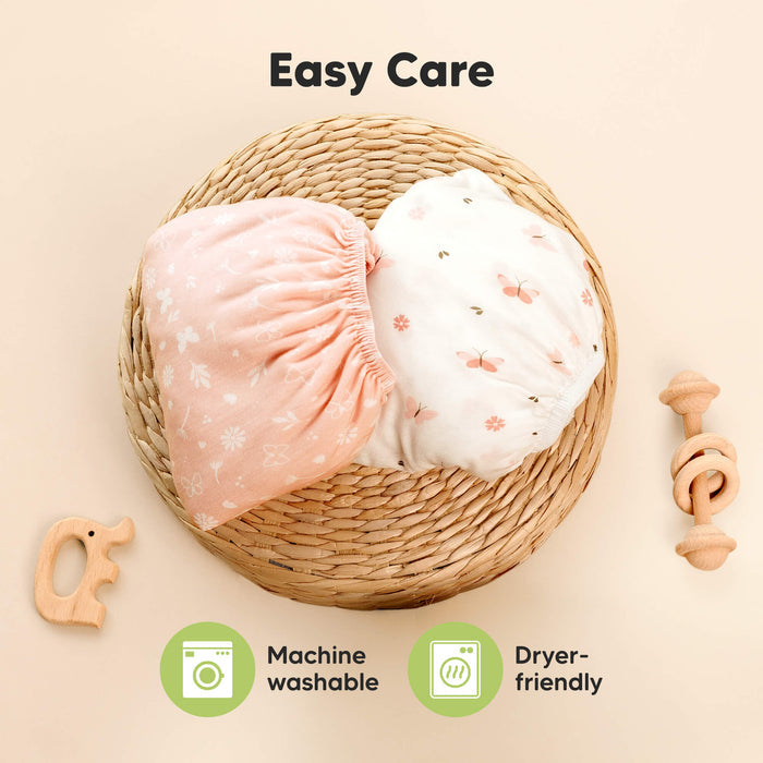 Easy Care, Machine washable, Dryer-friendly