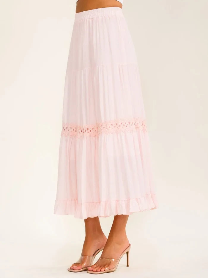 Island Breeze Crochet Maxi Skirt-Cute-Trendy-Shop-Womens-Boutique-Clothing-Store