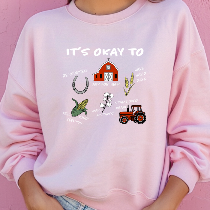 It's Okay To– Crewneck
