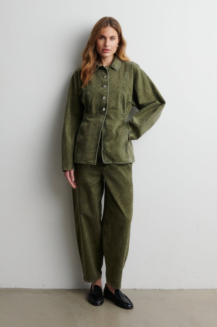 Jaye Denim Barrel Jeans