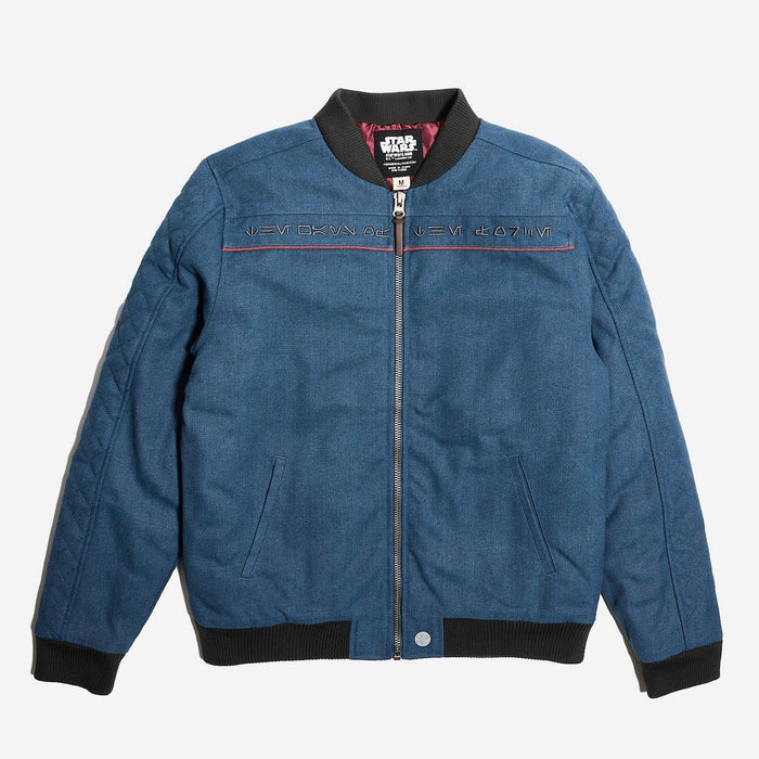 Jedi Canvas Zip-Up Bomber Jacket - Heroes & Villains-Star Wars-Bomber Jacket