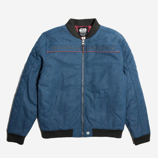 Jedi Canvas Zip-Up Bomber Jacket - Heroes & Villains-Star Wars-Bomber Jacket