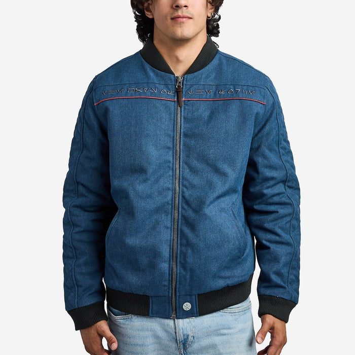 Jedi Canvas Zip-Up Bomber Jacket - Heroes & Villains-Star Wars-Bomber Jacket