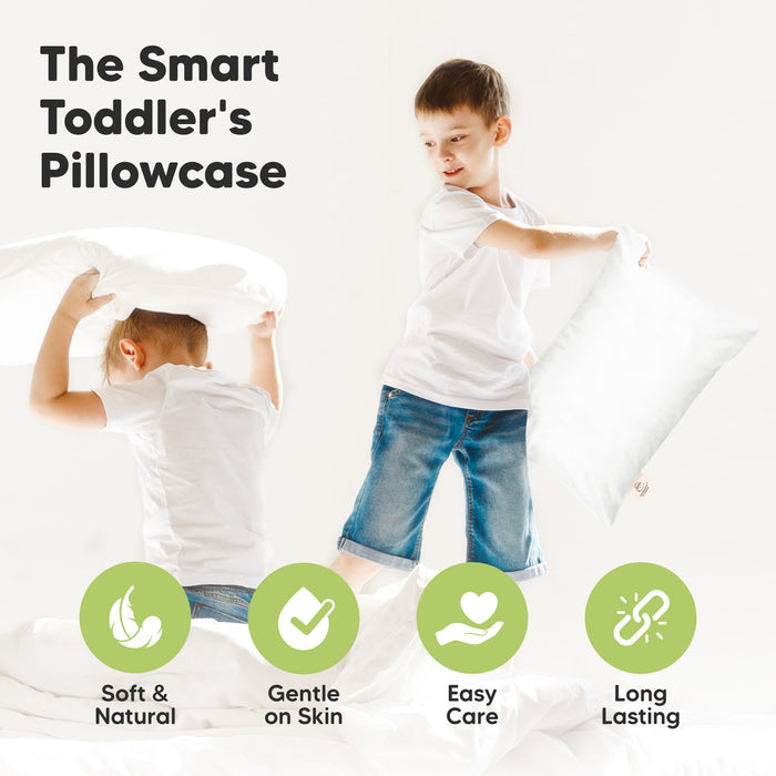 The Smart Toddler’s Pillowcase: Soft & natural, Gentle on skin, Easy care, Long lasting