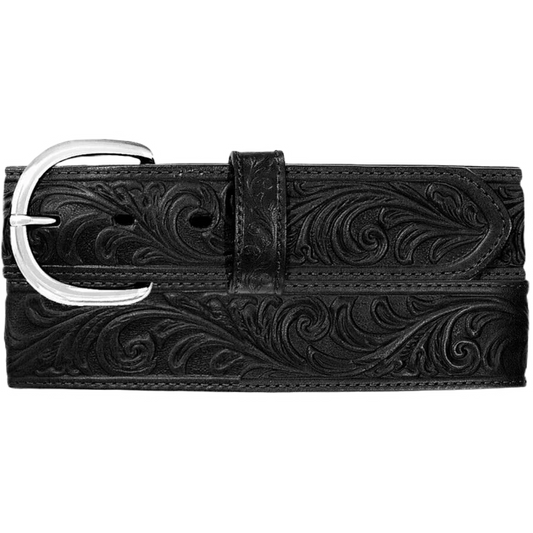 Justin Western Scroll Tooled Belt