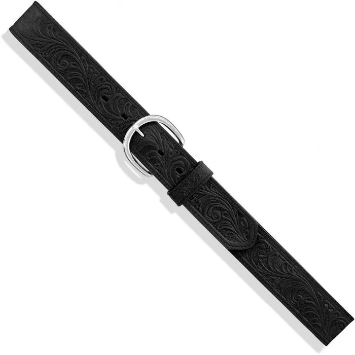 Justin Western Scroll Tooled Belt