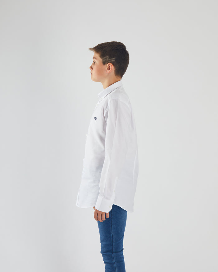 Keane Oxford Shirt White