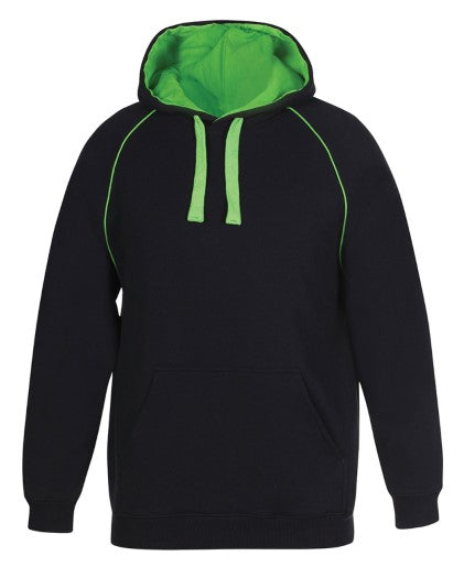 Kids Contrast Fleecy Hoodie 3FHC