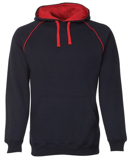 Kids Contrast Fleecy Hoodie 3FHC