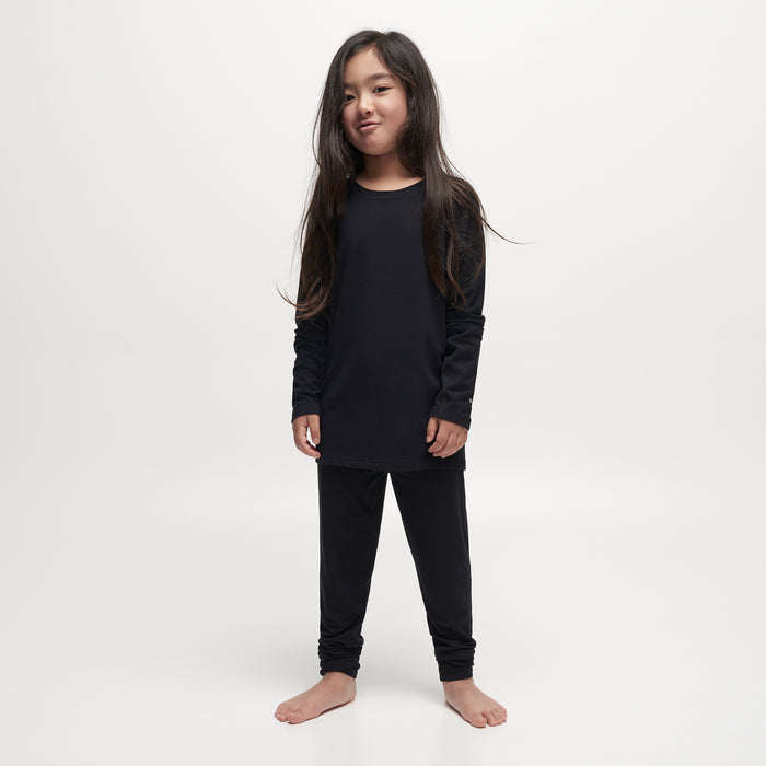 Kids Core Lightweight Merino Raglan Base Layer