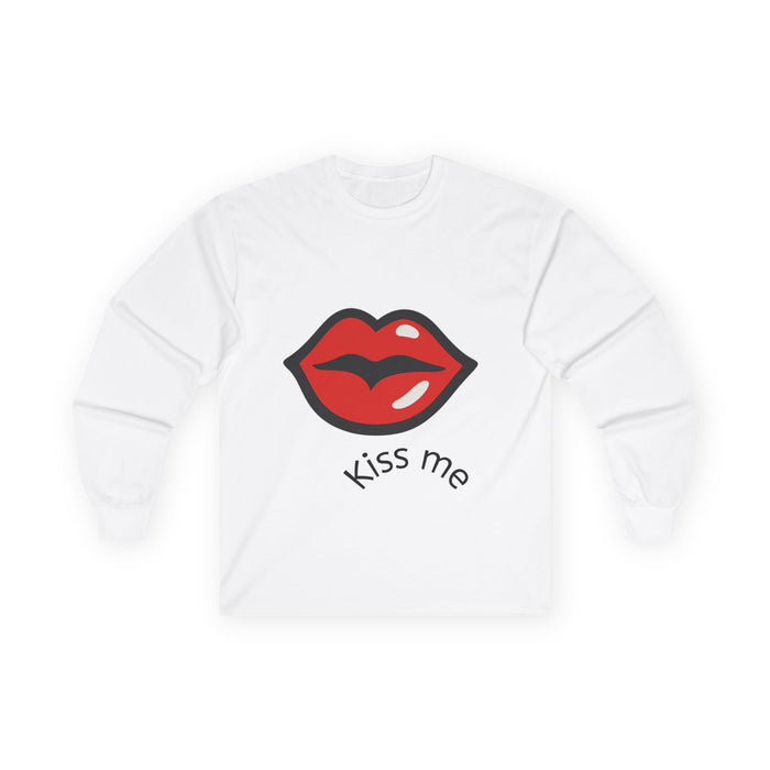 Casual Valentine tee with relaxed unisex fit and playful printed design