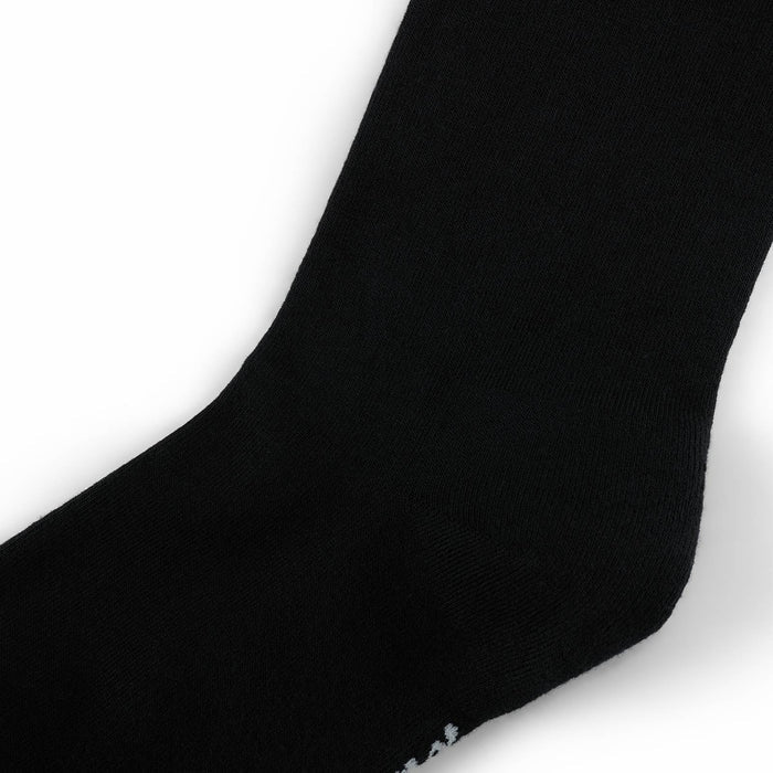 Lace Logo Knee Socks (Black)