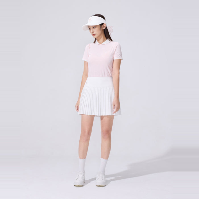 Lace Ribbon Summer Ankle Socks (White)