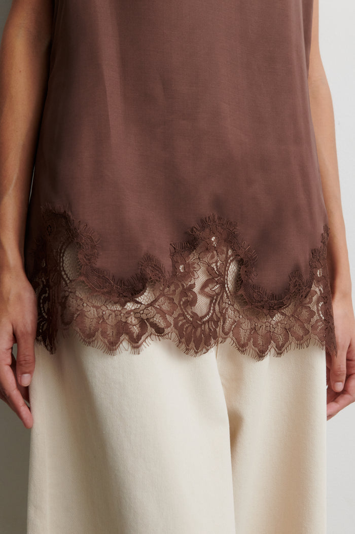 Laceria Lace Strap Top