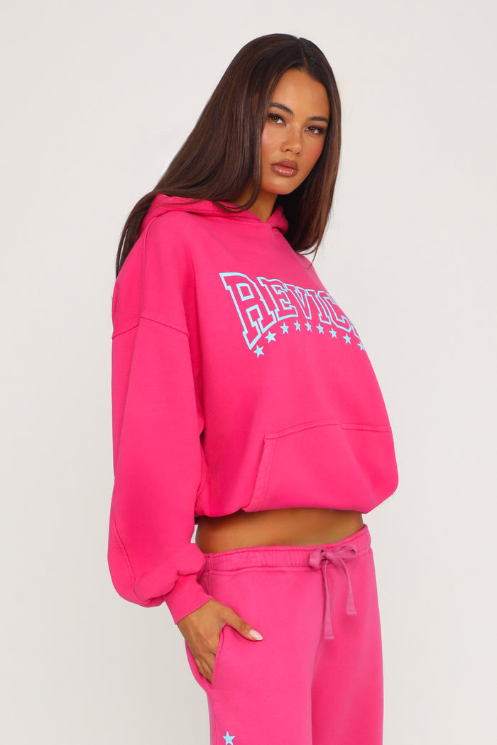 LAX HOODIE / STARDOM HOT PINK