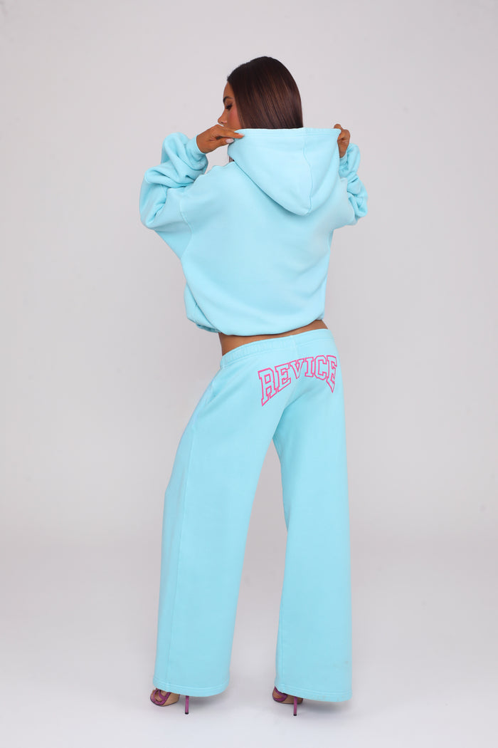 LAX SWEAT PANT / STARDOM AQUA