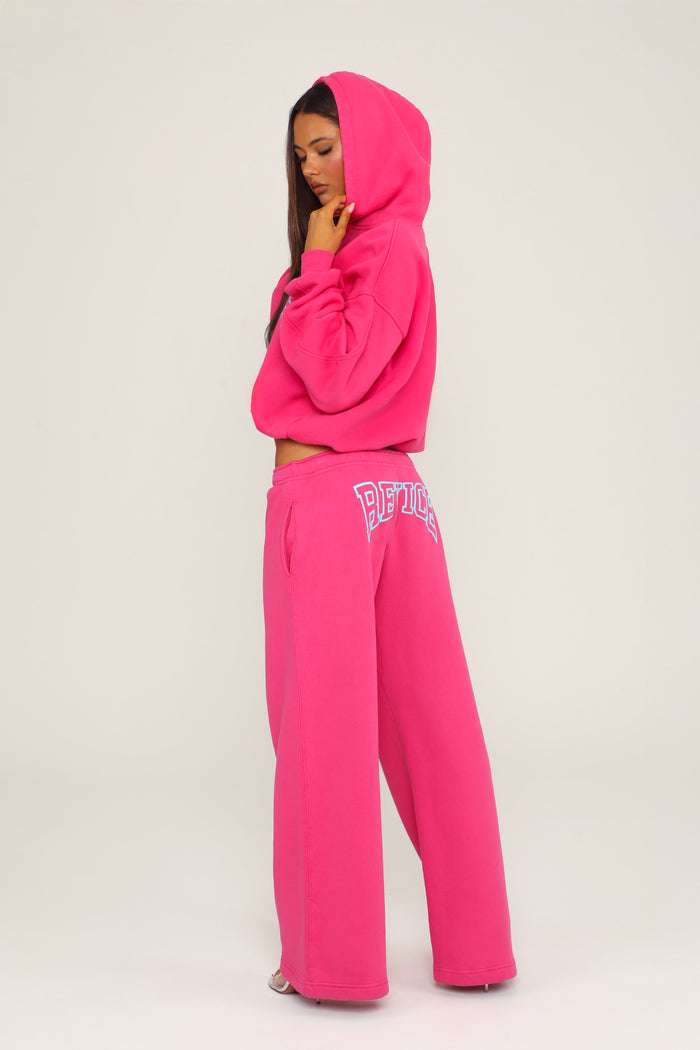 LAX SWEAT PANT / STARDOM HOT PINK