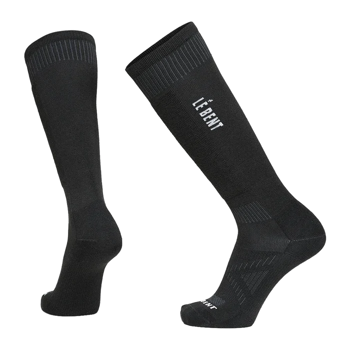 Le Bent Shred Targeted Cushion Snow Sock - Black