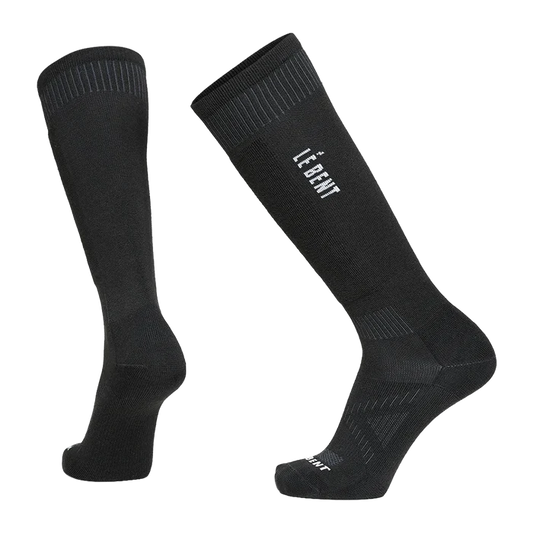 Le Bent Shred Targeted Cushion Snow Sock - Black