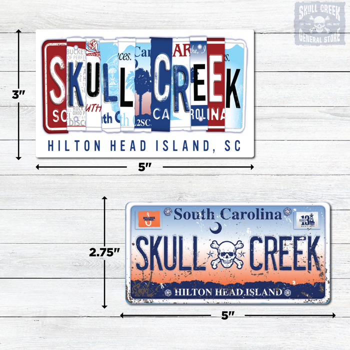 License plate Sticker