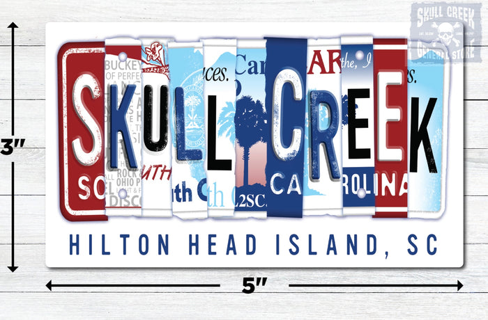 License plate Sticker