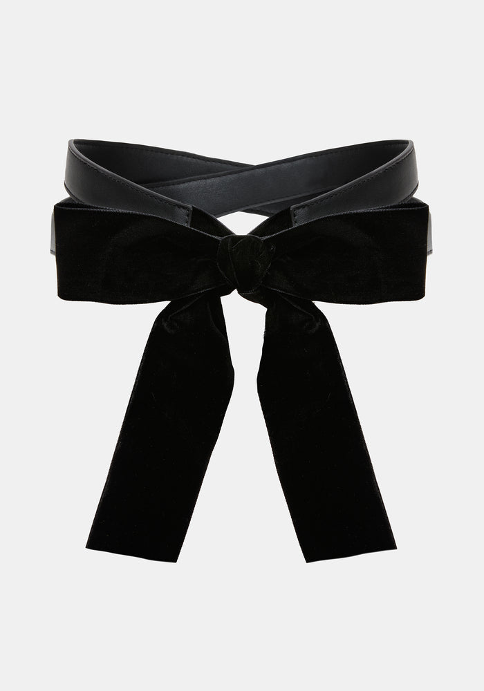 Lilane Cross Over Bow Back Waist Belt