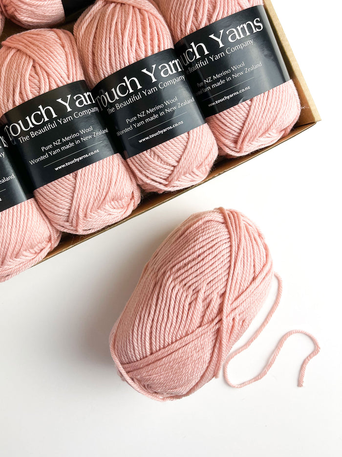 Touch 8ply Peony / 6 mths - 2 yrs / Without Needles
