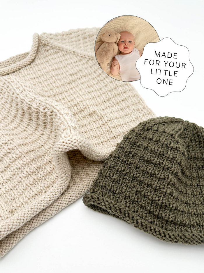 Little Dimples Tee & Beanie