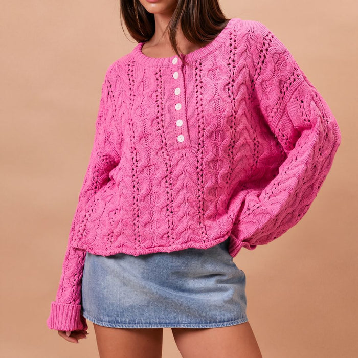 Lola Oversized Sweater - SexyModest Boutique