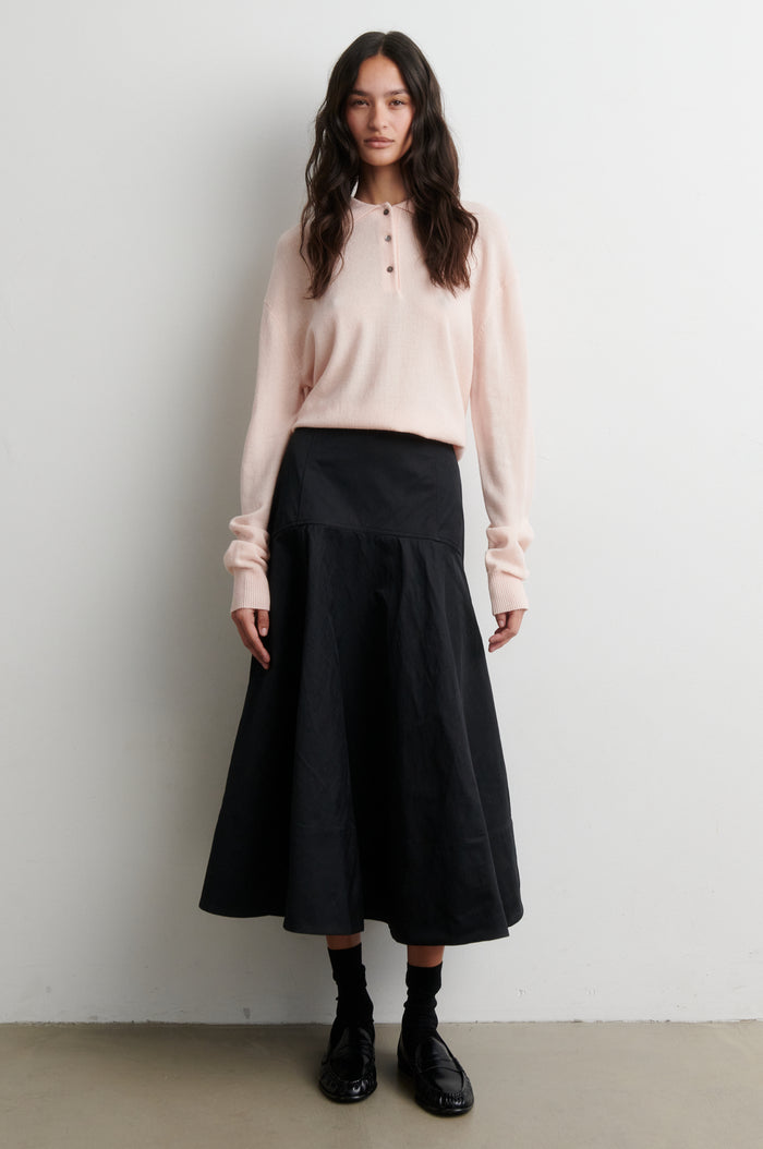 Longo Knit LS Collar