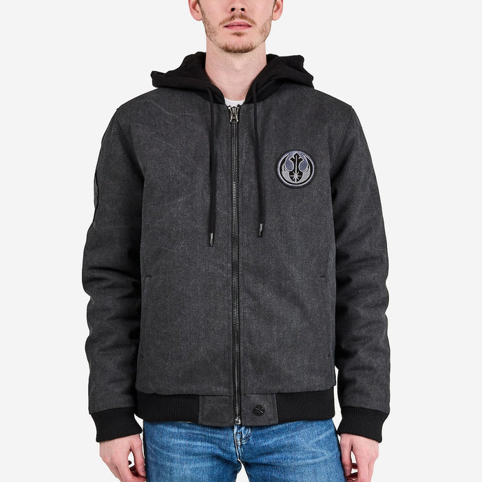 Luke Skywalker Canvas Bomber Jacket - Heroes & Villains-Star Wars-Bomber Jacket